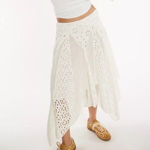 Free People Show Stopper Midi Skirt